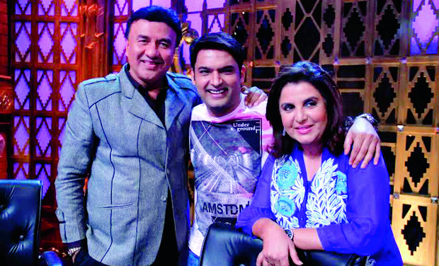 Kapil Sharma with Anu Malik and Farah Khan (Photo: DC) Kapil Sharma with Anu Malik and Farah Khan (Photo: DC)